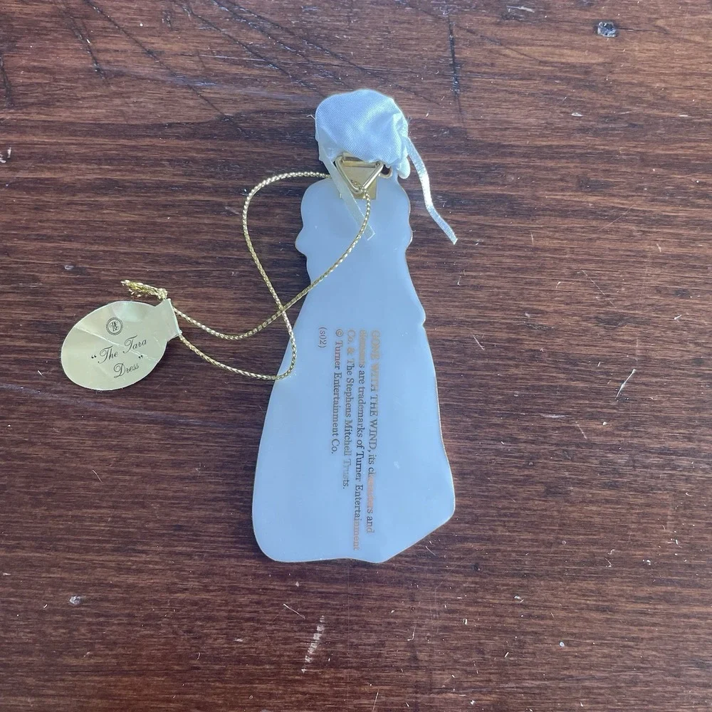Scarlett O'Hara Ornament Bradford Exchange The Tara Dress Gone with the Wind